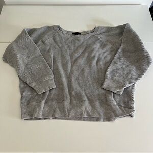 J. Crew Waffle Sweater